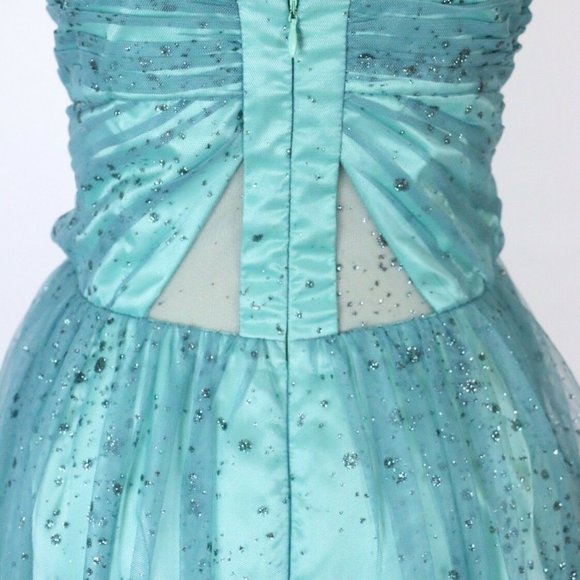 Hailey Logan $110 Jade Evening Prom Cocktail Sz 13 - Picture 10 of 11